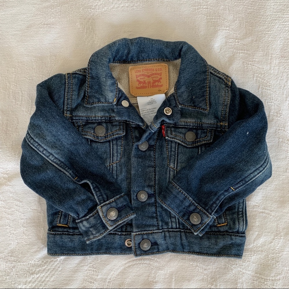 Levi’s Toddler Denim Jean Jacket, 12 mo / 1 yr